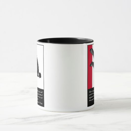 Wingsuit Skydive Mok (Midden)