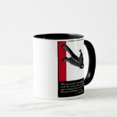 Wingsuit Skydive Mok (Voorkant rechts)