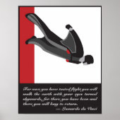 Wingsuit SkyDive Poster (Voorkant)