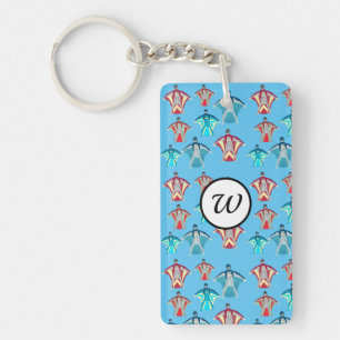 Wingsuit Skydiving Sleutelhanger