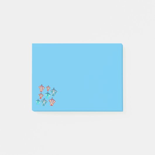 Wingsuit Skydiving Thema Post-it® Notes (Voorkant)