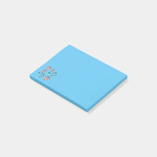 Wingsuit Skydiving Thema Post-it® Notes (Schuin)