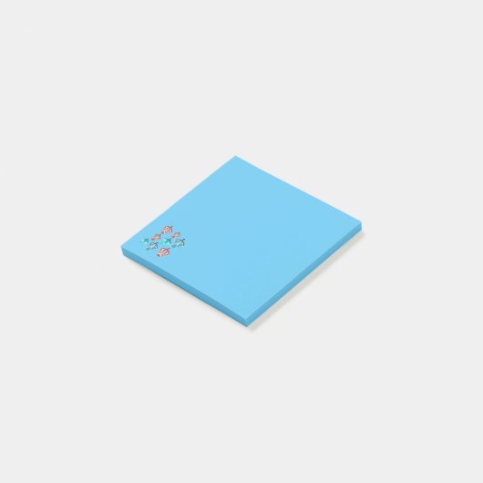 Wingsuit Skydiving Thema Post-it® Notes (Schuin)