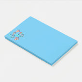 Wingsuit Skydiving Thema Post-it® Notes (Schuin)