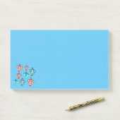 Wingsuit Skydiving Thema Post-it® Notes (Op bureau)