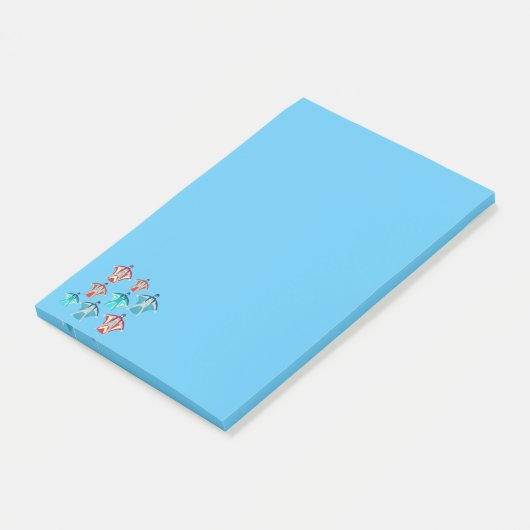 Wingsuit Skydiving Thema Post-it® Notes (Schuin)