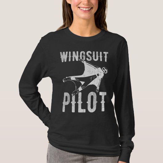 Wingsuit-trainer Wingsuit Flying Professional Wing T-shirt (Voorkant)
