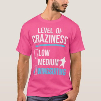 Wingsuit vliegniveau van gekte Wingsuiting Sky T-shirt