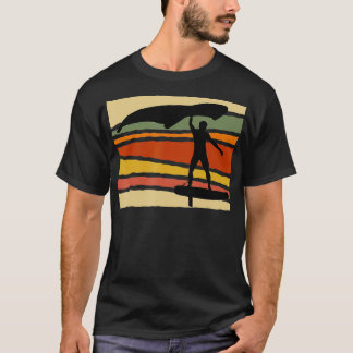 Wingsurf Wingfoil Wing Folie Surf Retro Surfer T-shirt