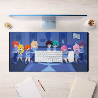 Wingz Academy & Characters Desk Mat