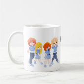 Wingz-Mok - met uw Fav Wingz-tekens Koffiemok (Links)