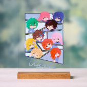 Wingz Multi Character Acrylic Sign Acryl Bord (Neutraal)