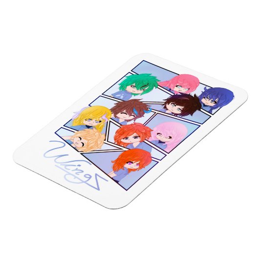 Wingz Multi Character Magnet Magneet (Linkerzijde)