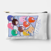 Wingz Multi Character Print Cut Sew Bag Etui (Voorkant)