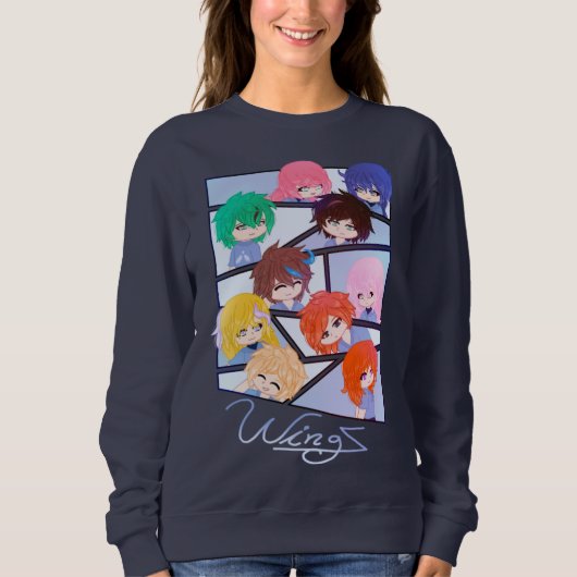 Wingz Multi Character Sweatshirt (Voorkant)