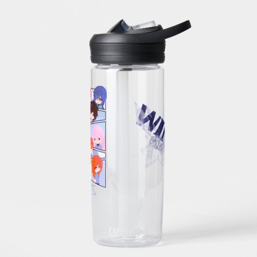 Wingz Multi Character Water Bottle Waterfles (Links)