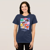 Wingz Multi Karakters Tri-Blend Shirt (Voorkant volledig)