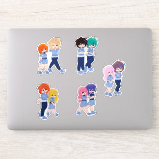 Wingz Studenten Sticker Pack - Blad 1