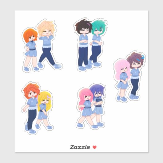 Wingz Students Sticker Pack - Sheet 1 (Vel)