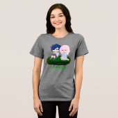 Wingz T-Shirt met Tri-Blend voor Kinderen en Vrien (Voorkant volledig)