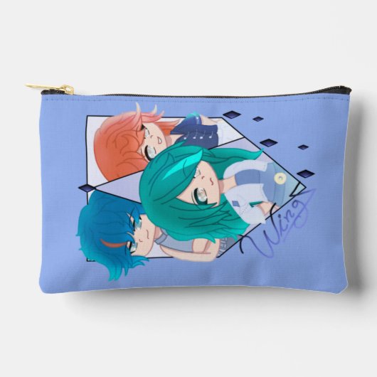 Wingz Warriors Print Cut Sew Bag Etui (Voorkant)