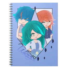 Wingz Warriors Spiral Photo Notebook Notitieboek