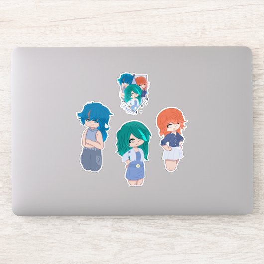 Wingz Warriors Sticker Pack - Sheet 2 (Computer)