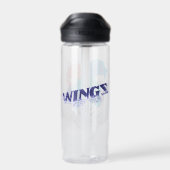 Wingz Warriors Water Bottle Waterfles (Achterkant)
