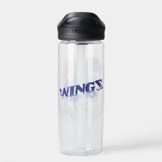 Wingz Warriors Water Bottle Waterfles (Achterkant)