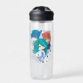 Wingz Warriors Water Bottle Waterfles (Voorkant)