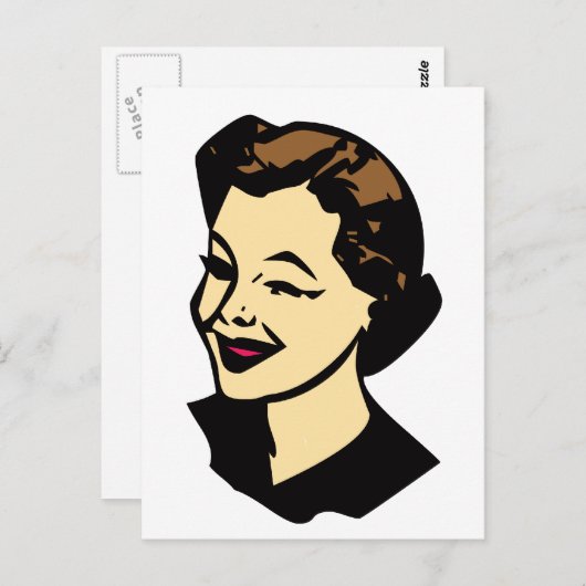 Wink Briefkaart (Voorkant / Achterkant)