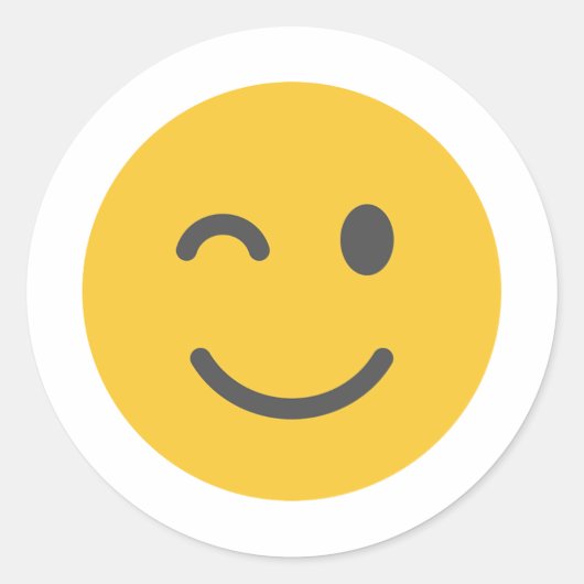 Wink Compact Mirror USB-oplaadstation wissen, dus Ronde Sticker (Voorkant)