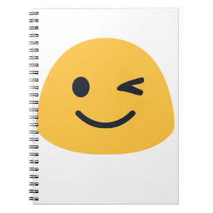 Wink Emoji Notitieboek