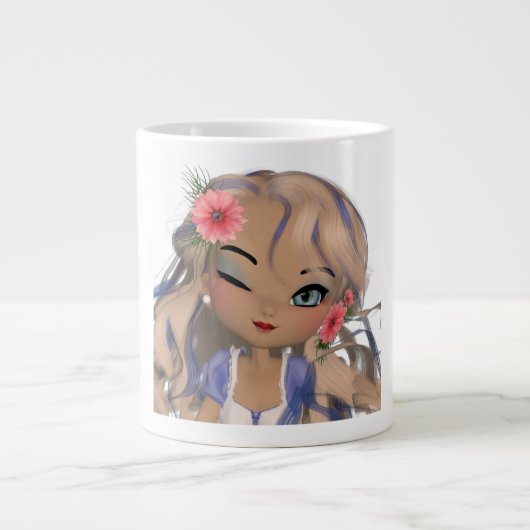 Wink-Mok Grote Koffiekop (Voorkant)