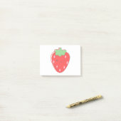 Wink Strawberry Post-it® Notes (Op bureau)