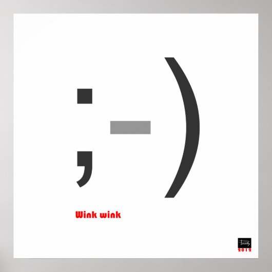 Wink Wink 1 Poster (Voorkant)