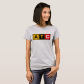 Winkel ATC Luchtverkeersleiding ATC Elements T-shi T-shirt (Voorkant volledig)