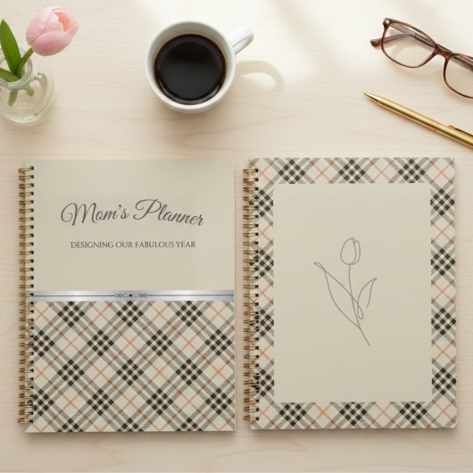 Winkel Beige Geruite Moeders Fantastische Jaarplan Planner