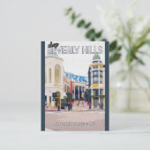 winkel Beverly Hills California Travel Briefkaart (Staand voorkant)