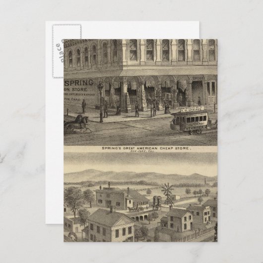 Winkel, brouwerij, San Jose Briefkaart (Voorkant / Achterkant)