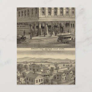 Winkel, brouwerij, San Jose Briefkaart