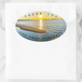 Winkel: dank u Aankoop Stickers (Tas)