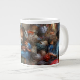Winkel - De drukke markt Grote Koffiekop