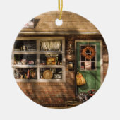 Winkel - De kringloopwinkel Keramisch Ornament (Voorkant)