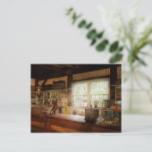 Winkel - de landwinkel briefkaart (Staand voorkant)