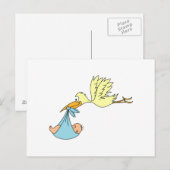 Winkel die een Baby levert Briefkaart (Voorkant / Achterkant)