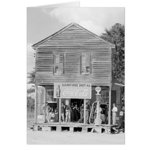 Winkel en Postkantoor, 1935 (Voorkant)