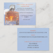 Winkel/Fabrikant/Ontwerp Parfumfles Visitekaartje (Voorkant / Achterkant)