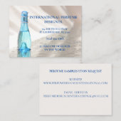 Winkel/Fabrikant/Ontwerp Parfumfles Visitekaartje (Voorkant / Achterkant)