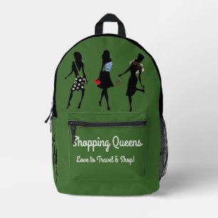 Winkel Koningin Collectie - Dames Bedrukte Rugzak